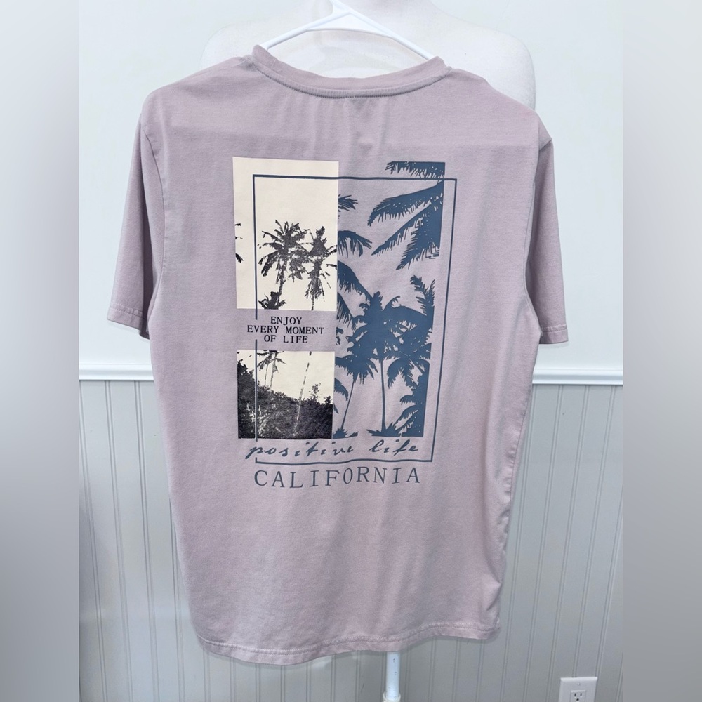 Men's Tan Short Sleeve Tee